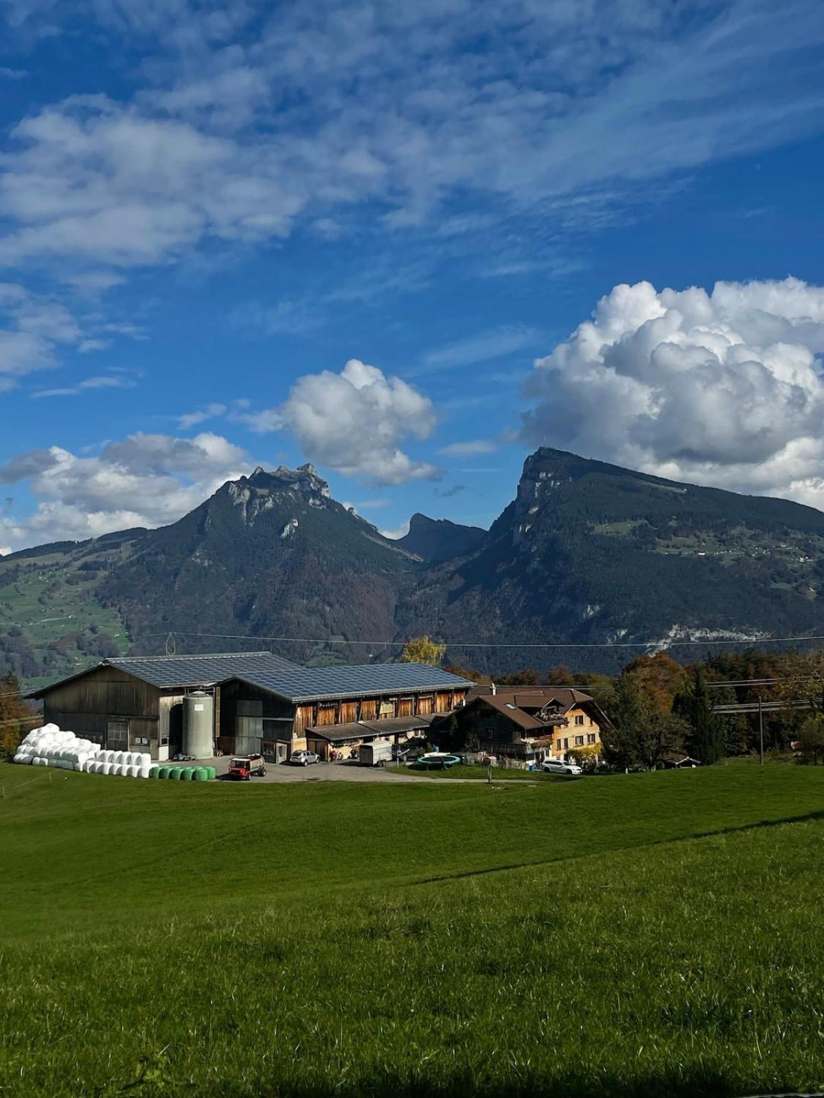 Unterkunft Mit Alpenblick Aeschi Bei Spiez Exterior photo