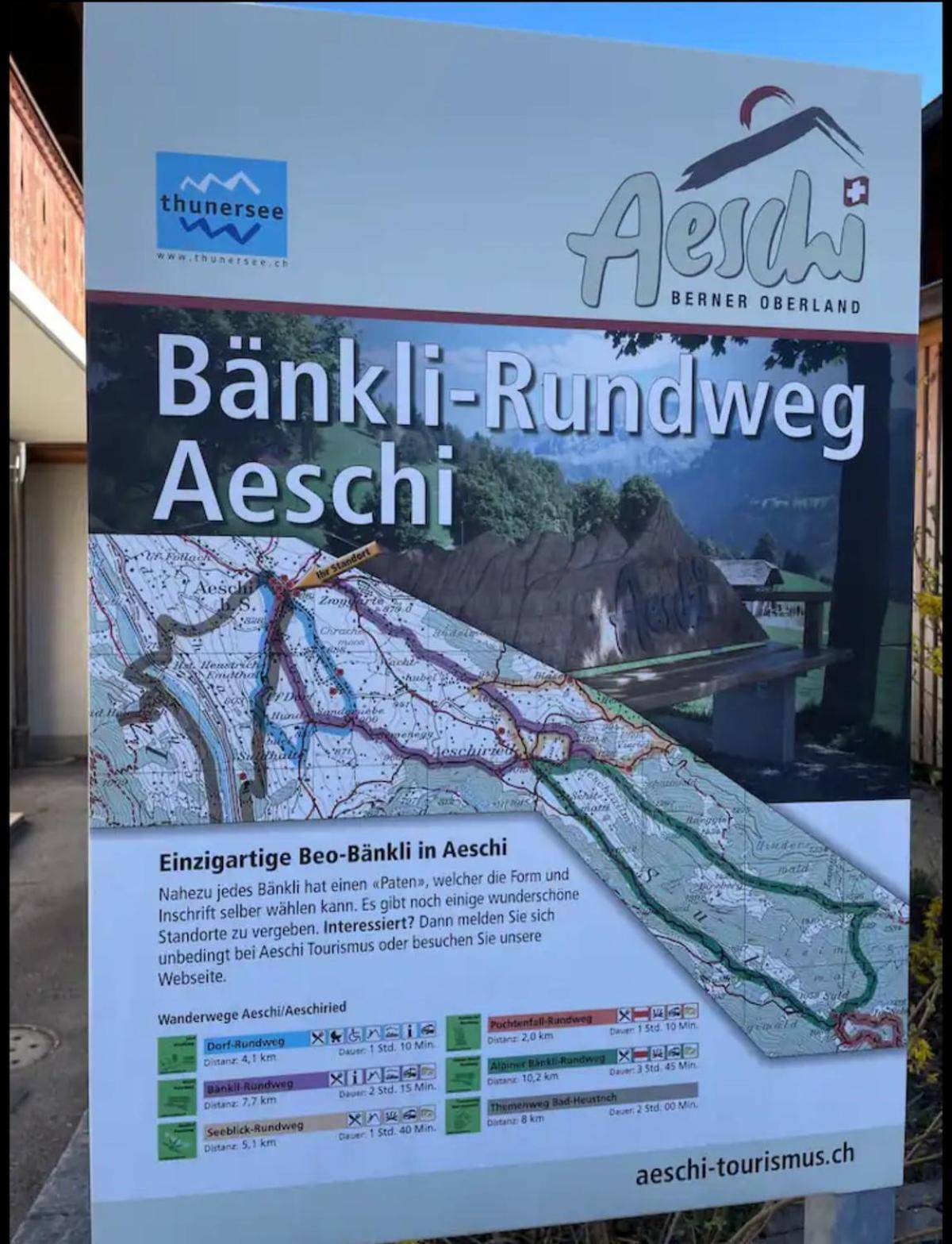 Unterkunft Mit Alpenblick Aeschi Bei Spiez Exterior photo