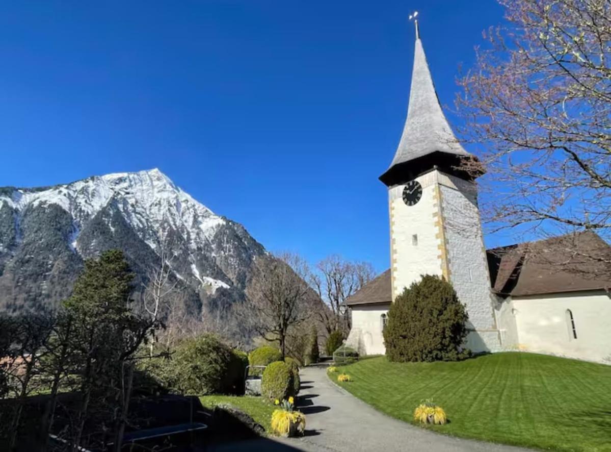 Unterkunft Mit Alpenblick Aeschi Bei Spiez Exterior photo